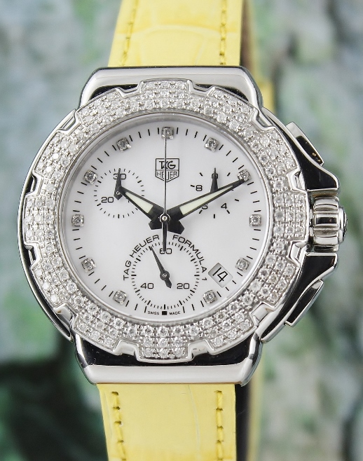 (image for) TAG HEUER STAINLESS STEEL DIAMOND WATCH / CAC1310